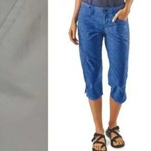 Patagonia Verna Rock Capri Crop Pants Light Gray